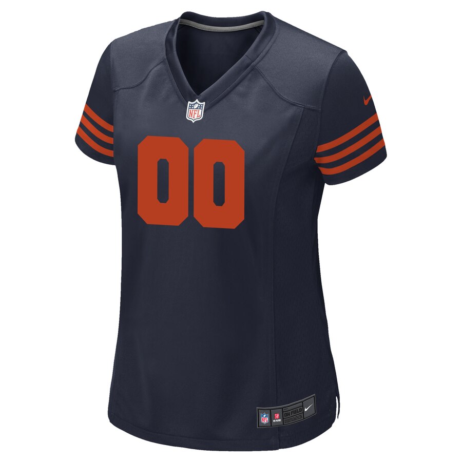 Chicago Bears Nike Women’s Custom Throwback Game Jersey – Navy - Image 2