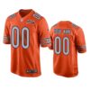 Chicago Bears Custom Orange 100th Season Game Jersey – Men’s