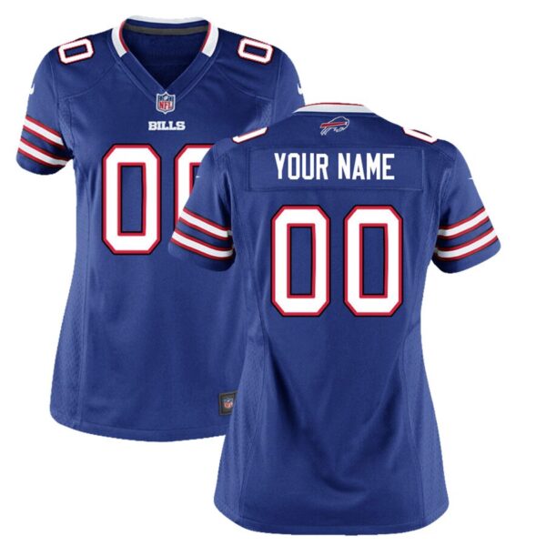 Buffalo Bills Nike Women’s Custom Game Jersey – Royal Blue