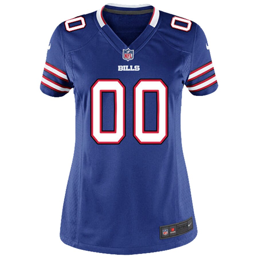 Buffalo Bills Nike Women’s Custom Game Jersey – Royal Blue - Image 2