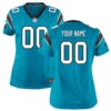 Carolina Panthers Nike Women’s Custom Game Jersey – Panther Blue