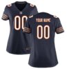 Chicago Bears Nike Women’s Custom Game Jersey – Navy Blue