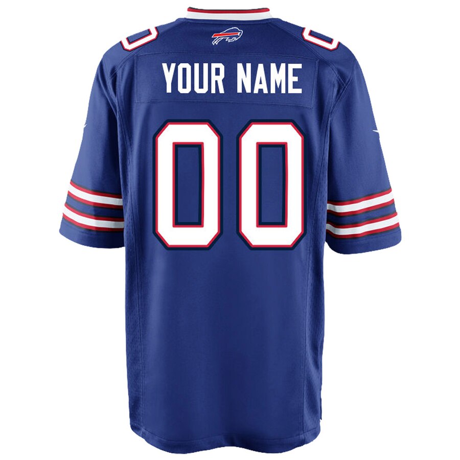 Buffalo Bills Nike Youth Custom Game Jersey – Royal - Image 3