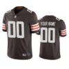 Cleveland Browns Custom Brown 2020 Vapor Limited Jersey – Men’s