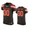 Cleveland Browns Custom Brown 100th Season Vapor Elite Jersey