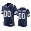 Dallas Cowboys Custom Navy 100th Season Vapor Limited Jersey