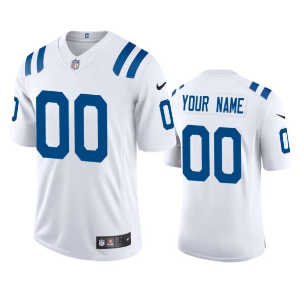 Colts Custom Vapor Limited White Jersey Men’s