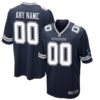 Dallas Cowboys Nike Custom Game Jersey – Navy