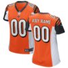 Cincinnati Bengals Nike Women’s 2018 Alternate Custom Game Jersey – Orange