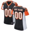 Cincinnati Bengals Nike Women’s 2018 Custom Game Jersey – Black