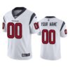 Houston Texans Custom White 100th Season Vapor Limited Jersey
