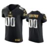 Eagles Custom Golden Edition Black Elite Jersey