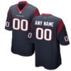 Houston Texans Nike Custom Team Color Game Jersey – Navy