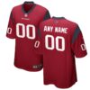 Houston Texans Nike Customized Alternate Game Jersey – Red