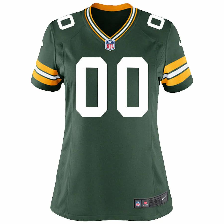 Green Bay Packers Nike Women’s Custom Game Jersey – Green - Image 2