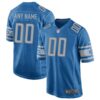 Detroit Lions Nike Youth Custom Team Color Game Jersey – Blue