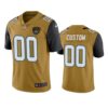 Jacksonville Jaguars Custom Gold Nike Color Rush Limited jersey