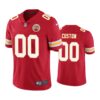 Kansas City Chiefs Custom Red Nike Color Rush Limited jersey