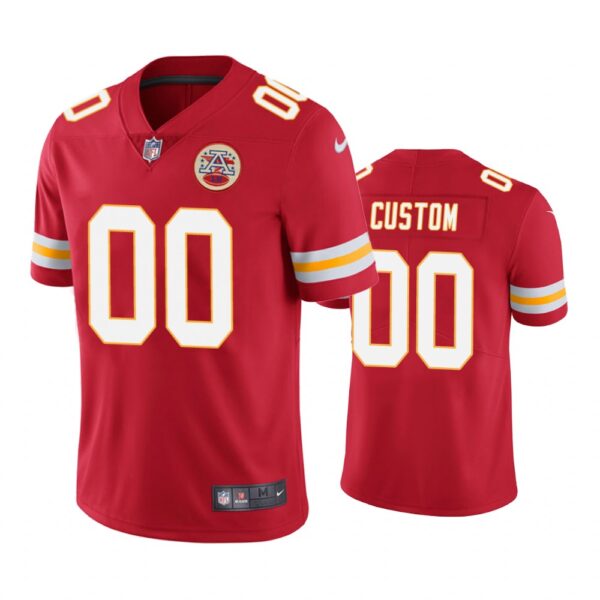 Kansas City Chiefs Custom Red Nike Color Rush Limited jersey