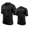 Lions Custom Limited Jersey Black 2020 Salute to Service