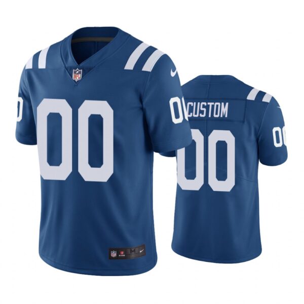 Indianapolis Colts Custom Royal Nike Color Rush Limited jersey