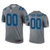 Indianapolis Colts Custom Gray Inverted Legend Jersey
