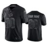 Lions Custom Reflective Limited Black Jersey