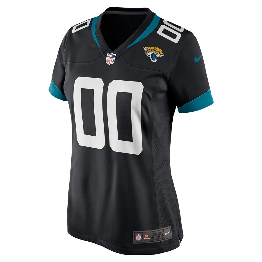 Jacksonville Jaguars Nike Women’s Custom Team Color Game Jersey – Black - Image 2