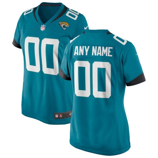Jacksonville Jaguars Nike Women’s Custom Alternate Game Jersey – Teal