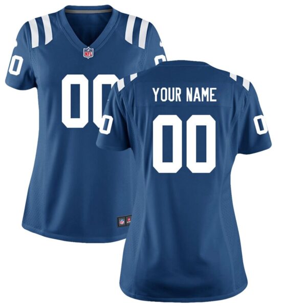 Indianapolis Colts Nike Women’s Custom Game Jersey – Royal