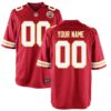 Kansas City Chiefs Nike Youth Custom Game Jersey – Red