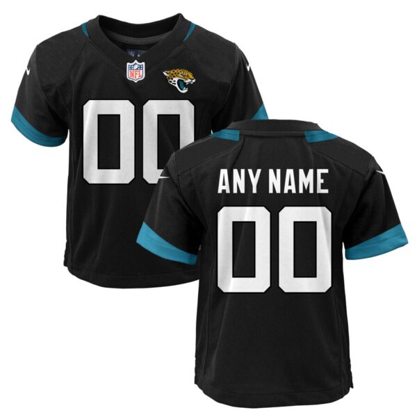 Jacksonville Jaguars Nike Preschool 2018 Custom Game Jersey – Black
