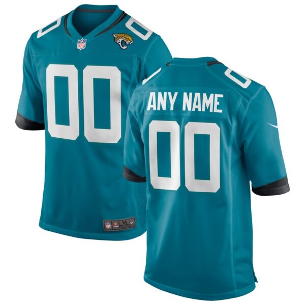 Jacksonville Jaguars Nike Youth 2018 Custom Game Jersey – Teal