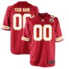 Kansas City Chiefs Nike Custom Game Jersey – Red