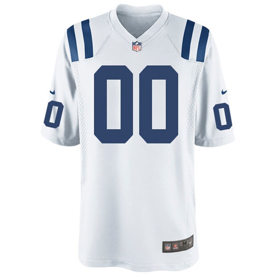 Indianapolis Colts Nike Customized Game Jersey – White - Image 2