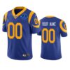 Los Angeles Rams Custom Royal 100th Season L.A. Coliseum Patch Jersey