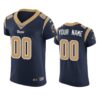 Los Angeles Rams Custom Navy 100th Season Vapor Elite Jersey