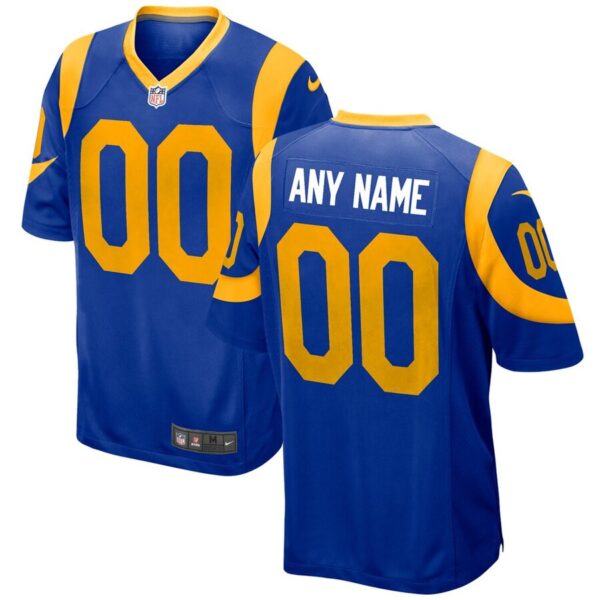 Los Angeles Rams Nike Youth Game Custom Jersey – Gold