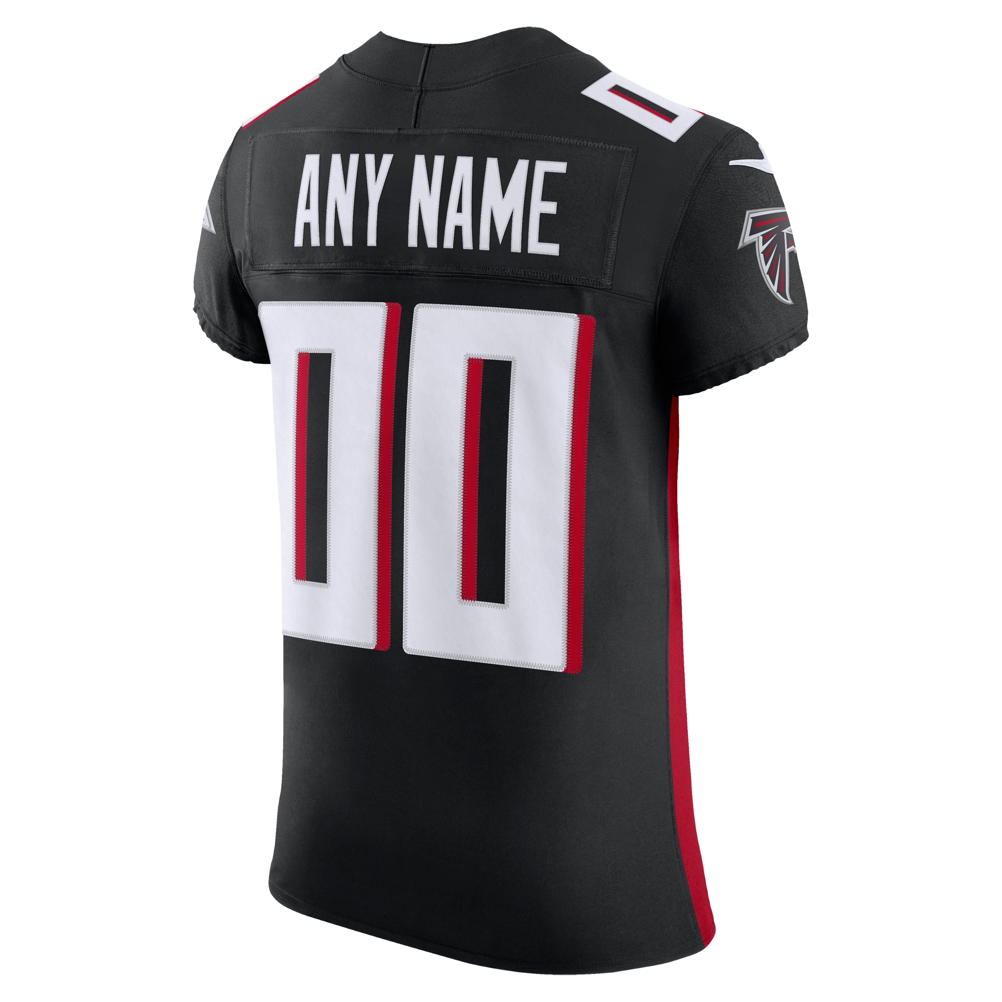 Men's Atlanta Falcons Nike Black Vapor F.U.S.E. Elite Custom Jersey - Image 3