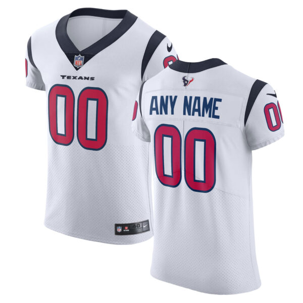 Men's Houston Texans Nike White Vapor Untouchable Custom Elite Jersey