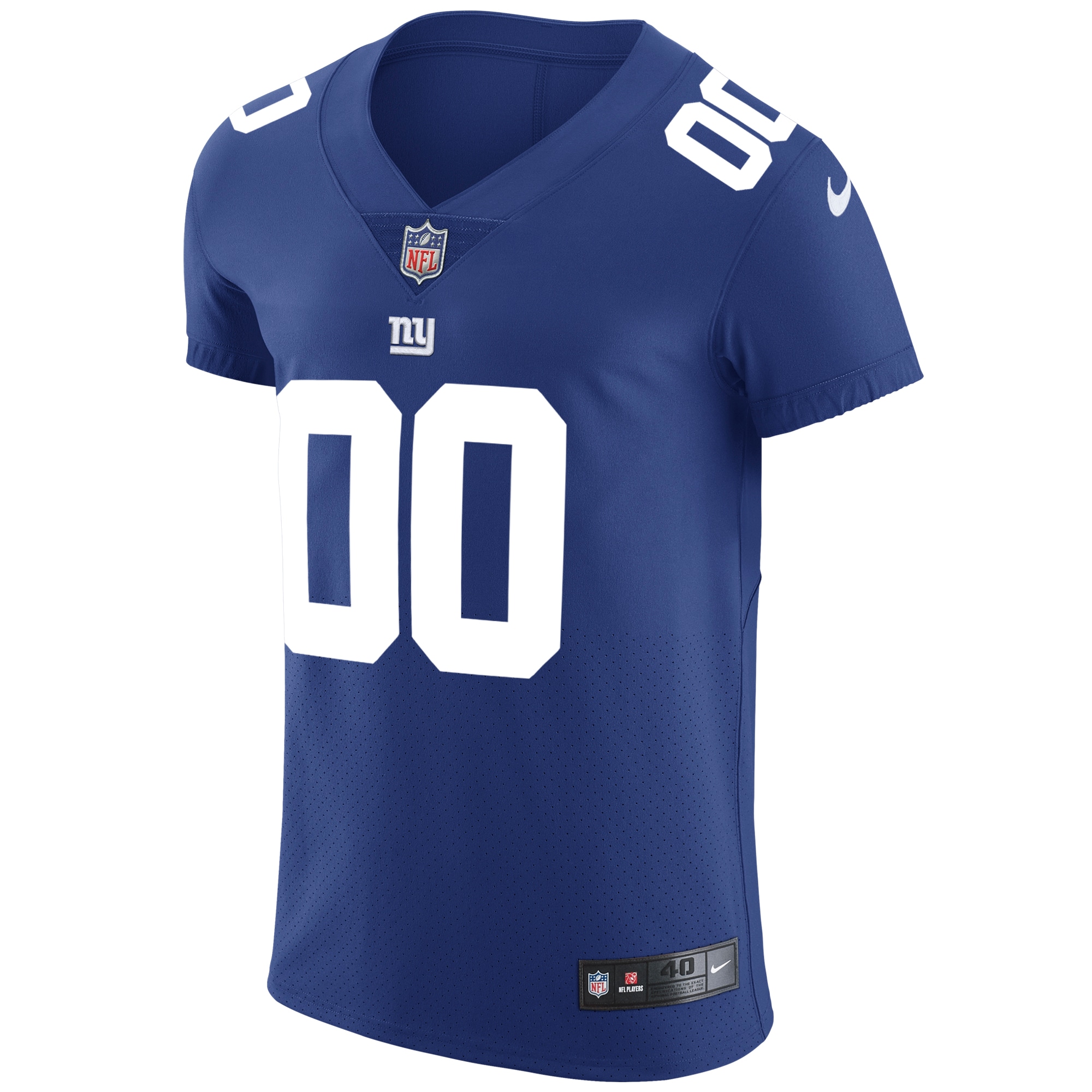 Men's New York Giants Nike Royal Vapor Untouchable Custom Elite Jersey - Image 2