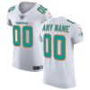Men's Miami Dolphins Nike White Vapor Untouchable Elite Custom Jersey