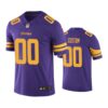 Minnesota Vikings Custom Purple Nike Color Rush Limited jersey