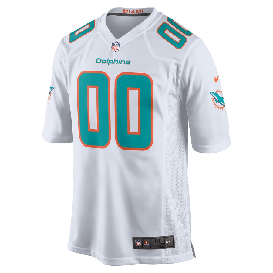 Miami Dolphins Nike 2018 Custom Game Jersey – White - Image 2