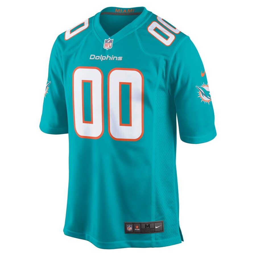 Miami Dolphins Nike 2018 Custom Game Jersey – Aqua - Image 2