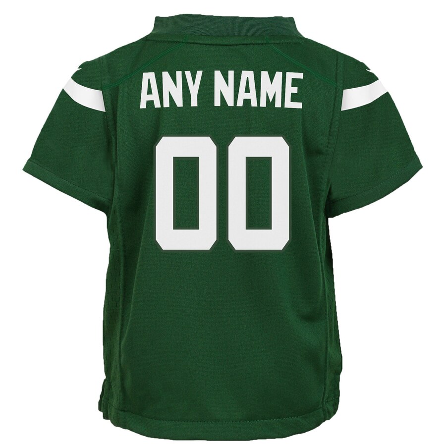 New York Jets Nike Preschool Custom Game Jersey – Gotham Green - Image 3