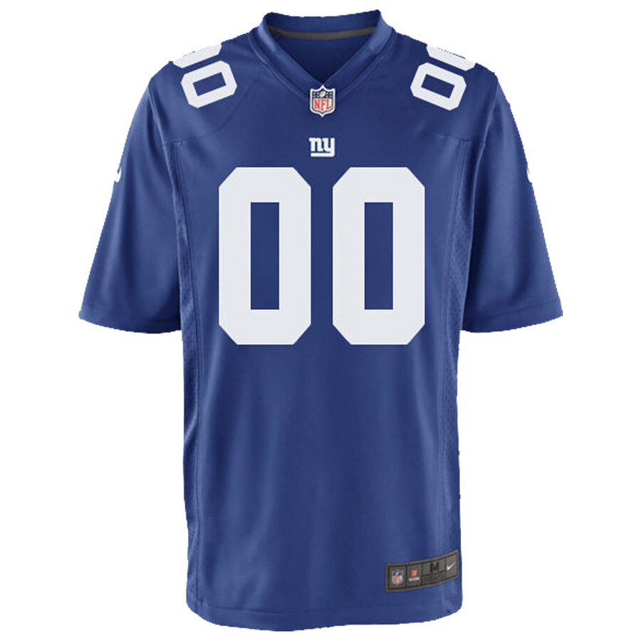 New York Giants Nike Youth Custom Game Jersey – Royal - Image 2