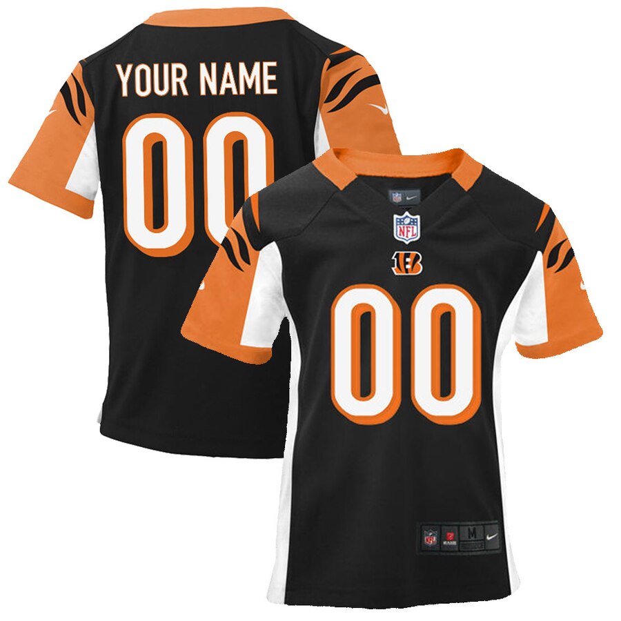 Nike Cincinnati Bengals Preschool Customized Team Color Game Jersey