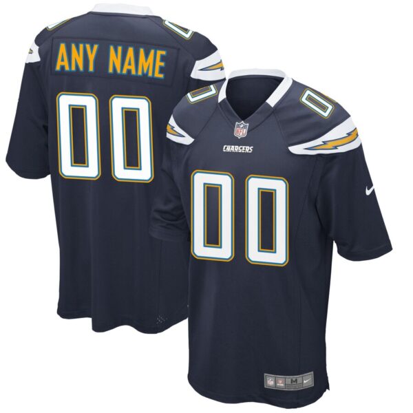 Nike Los Angeles Chargers Preschool Customized Team Color Game Jersey
