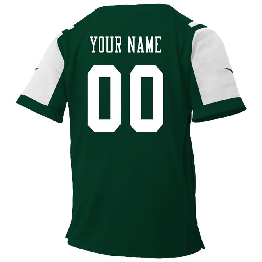 Nike New York Jets Preschool Customized Team Color Game Jersey - Image 3
